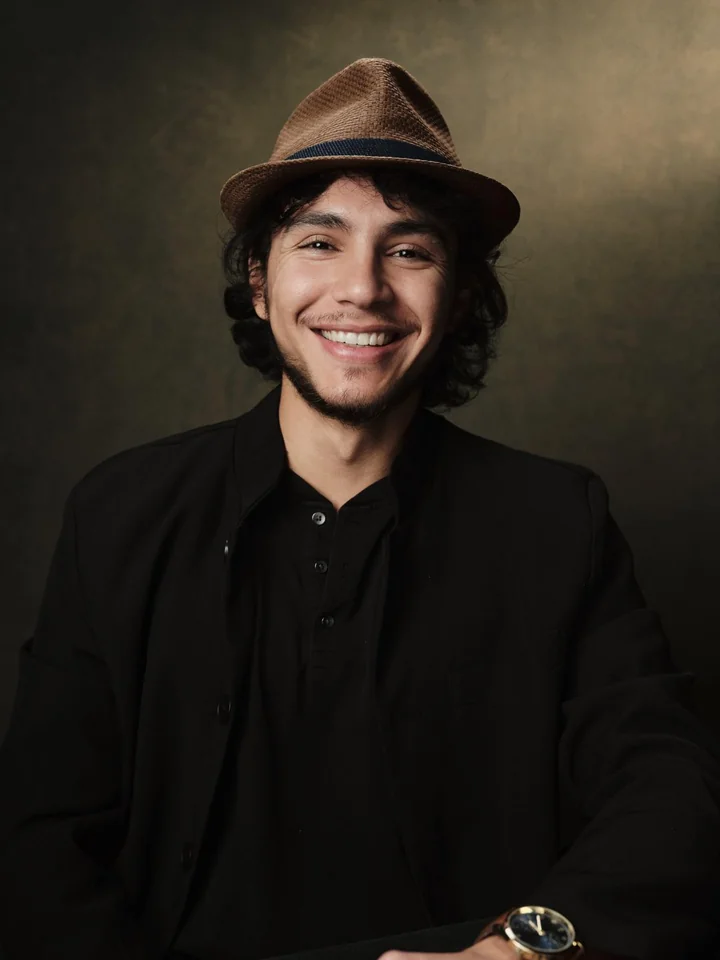 Retrato de Jean Salas con sombrero